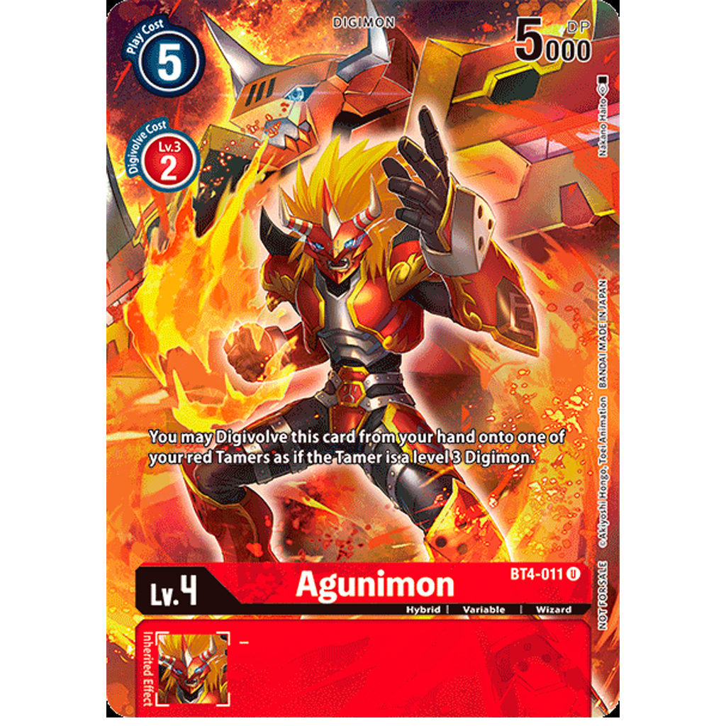 Agunimon BT4-011-Kantocards