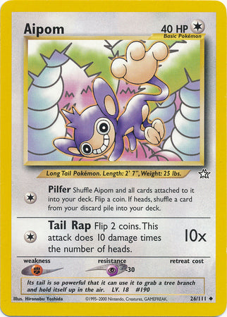 Aipom 26/111-Kantocards