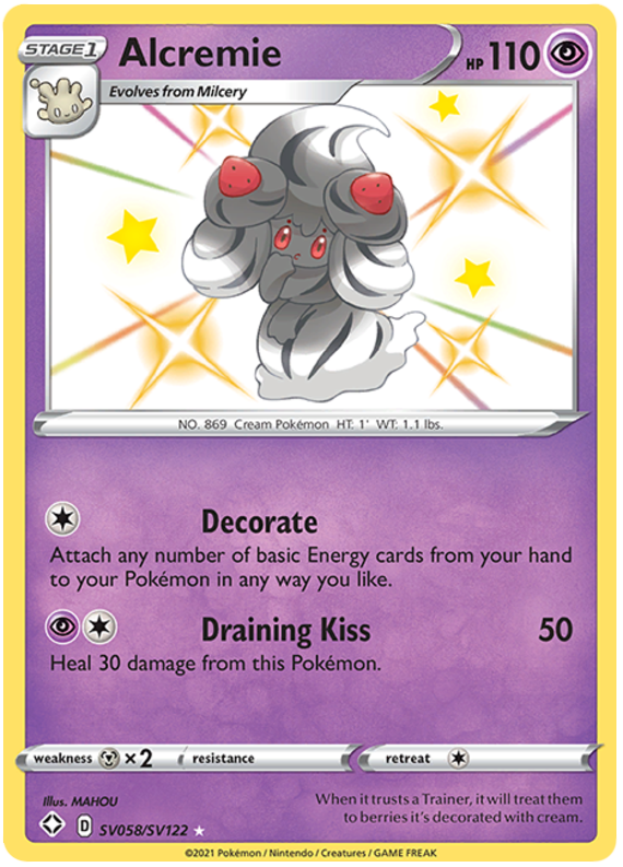 Alcremie SV058/SV122-Kantocards