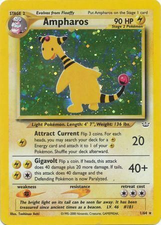 Ampharos 1/64-Kantocards