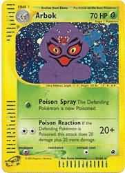 Arbok 3/165 - Holo-Kantocards