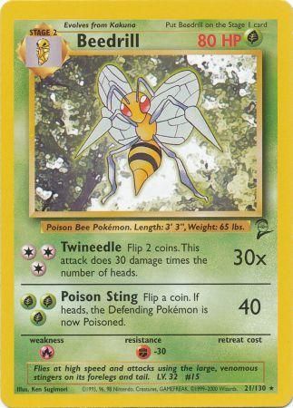 Beedrill 21/130-Kantocards