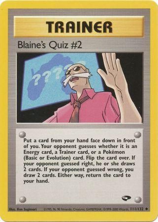 Blaine's Quiz #2 111/132-Kantocards