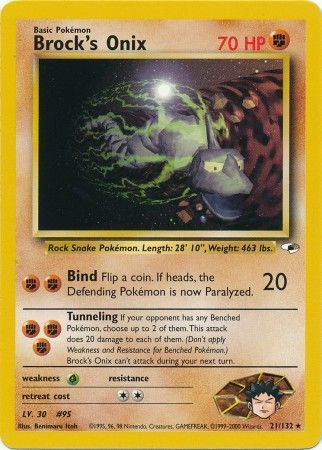 Brock's Onix 21/132-Kantocards