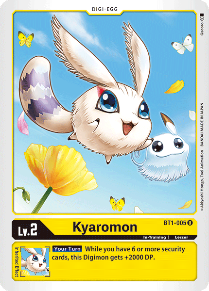 Kyaromon BT1-005-Kantocards