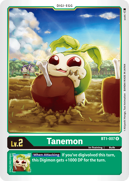 Tanemon BT1-007-Kantocards