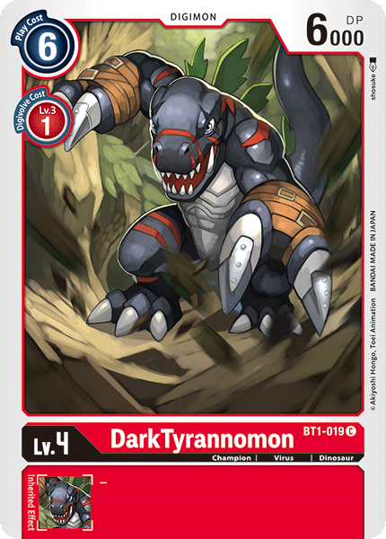 DarkTyrannomon BT1-019-Kantocards
