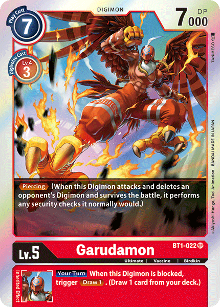 Garudamon BT1-022-Kantocards