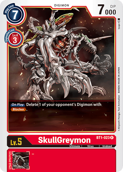 SkullGreymon BT1-023-Kantocards