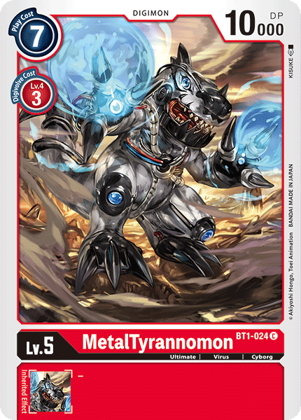 MetalTyranomon BT1-024-Kantocards