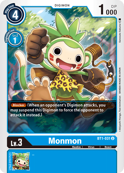 Monmon BT1-031-Kantocards