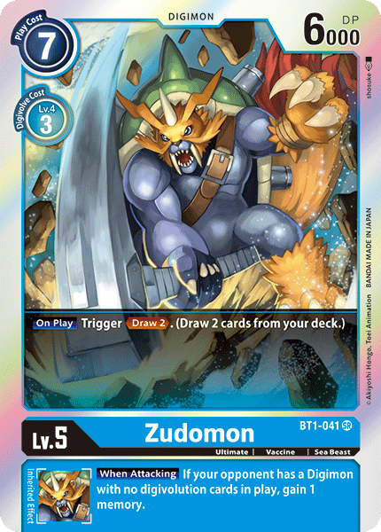 Zudomon BT1-041-Kantocards