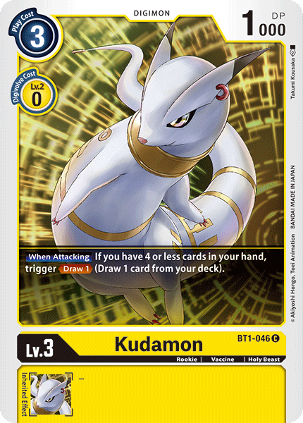 Kudamon BT1-046-Kantocards