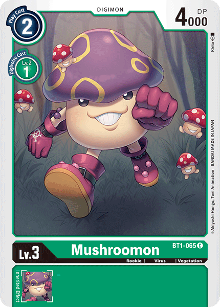 Mushroomon BT1-065-Kantocards