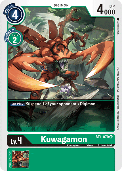 Kuwagmon BT1-070-Kantocards