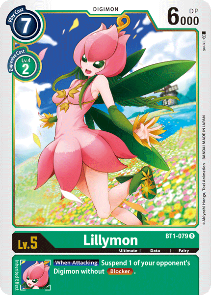 Lillymon BT1-079-Kantocards