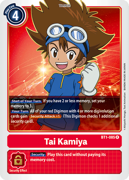Tai Kamiya BT1-085-Kantocards