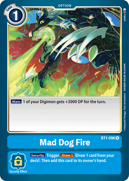 Mad Dog Fire BT1-096-Kantocards