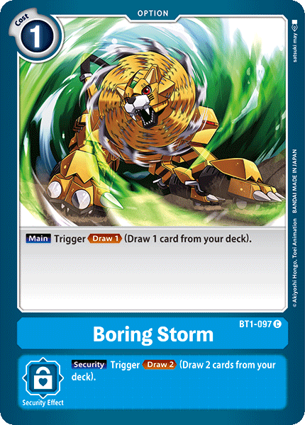 Boring Storm BT1-097-Kantocards