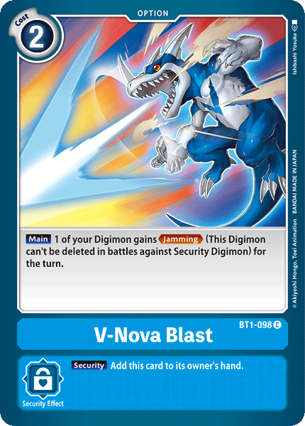 V-Nova Blast BT1-098-Kantocards