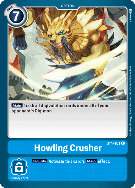 Howling Crusher BT1-101-Kantocards