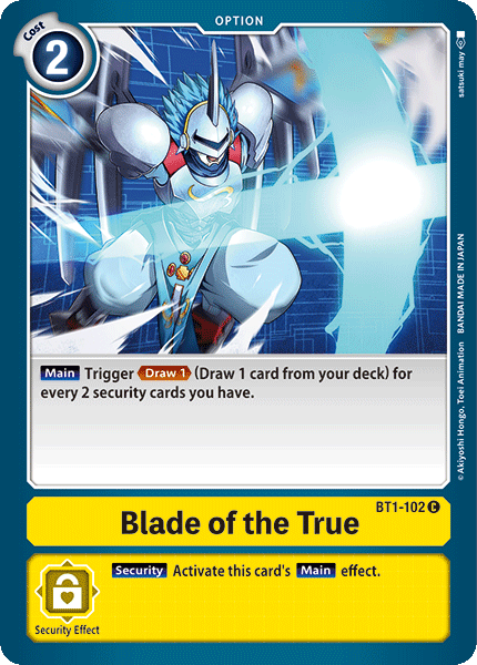 Blade Of The True BT1-102-Kantocards
