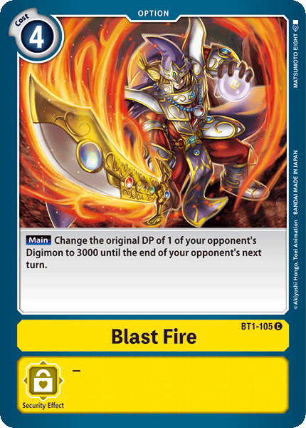 Blast Fire BT1-105-Kantocards