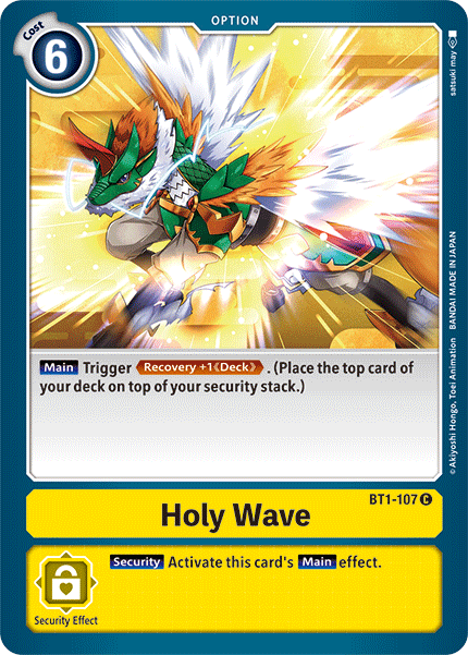 Holy Wave BT1-107-Kantocards