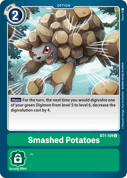 Smashed Potatoes BT1-109-Kantocards