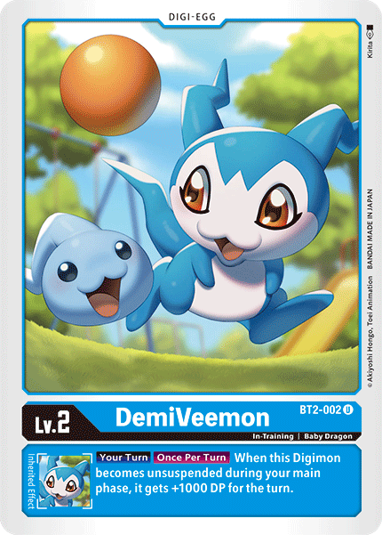 DemiVeemon BT2-002-Kantocards