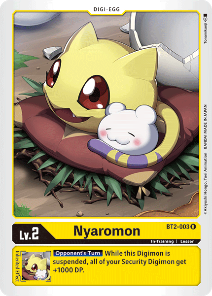 Nyaromon BT2-003-Kantocards