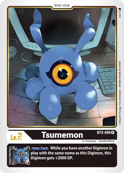 Tsumemon BT2-006-Kantocards