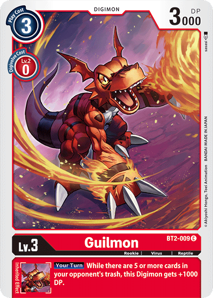 Guilmon BT2-009-Kantocards