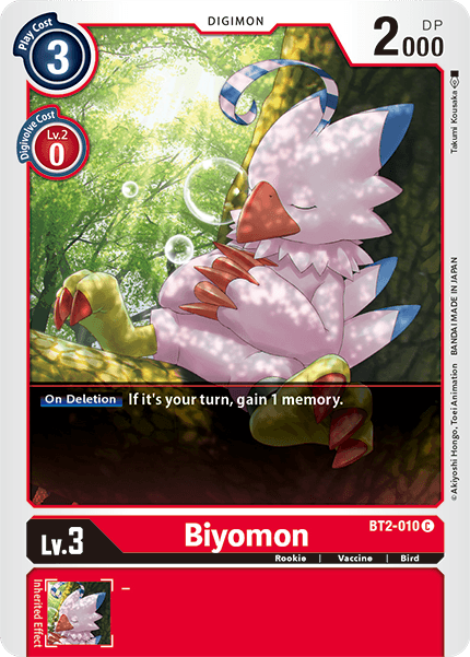 Biyomon BT2-010-Kantocards