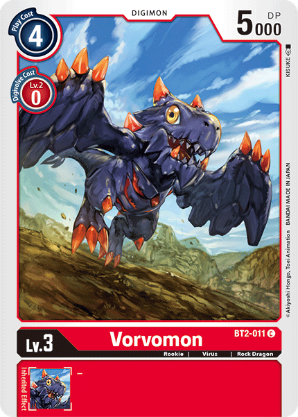 Vorvomon BT2-011-Kantocards
