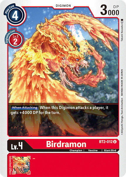 Birdramon BT2-012-Kantocards