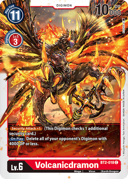 Volcanicdramon BT2-018-Kantocards