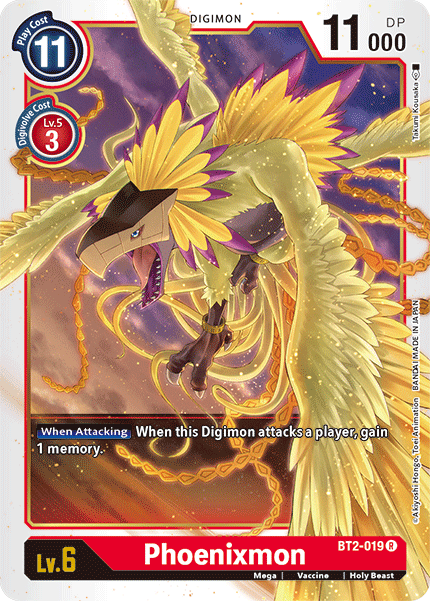 Phoenixmon BT2-019-Kantocards
