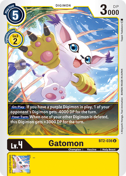 Gatomon BT2-036-Kantocards