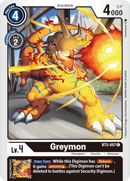 Greymon BT2-057-Kantocards