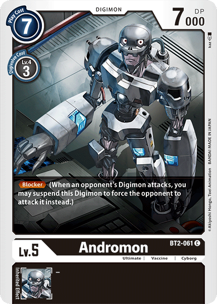 Andromon BT2-061-Kantocards