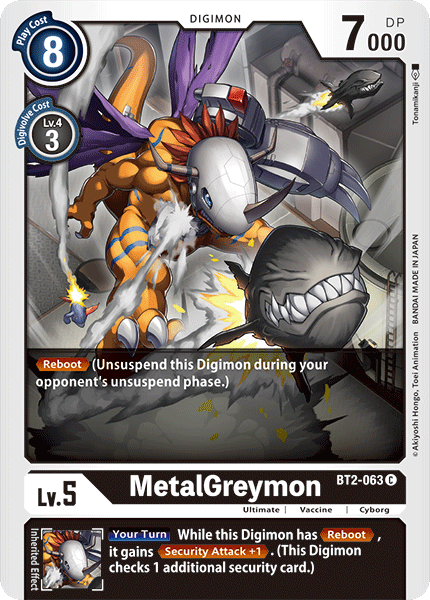MetalGreymon BT2-063-Kantocards