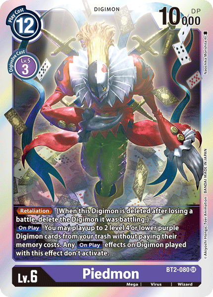 Piedmon BT2-080-Kantocards