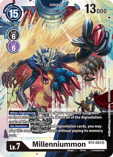 Millenniummon BT2-083-Kantocards
