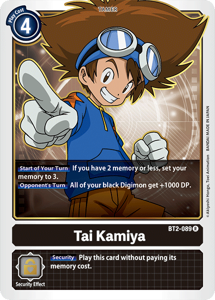 Tai Kamiya BT2-089-Kantocards