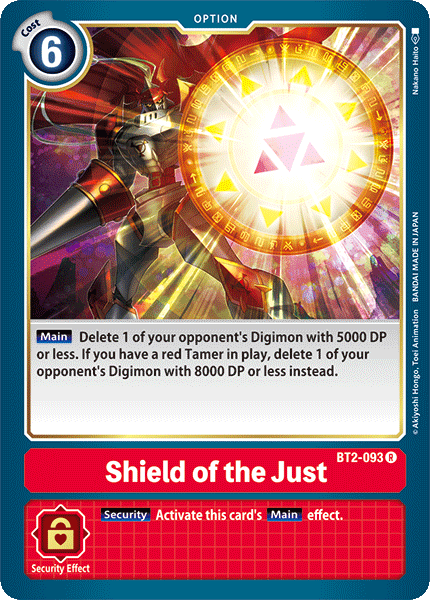 Shield Of The Just BT2-093-Kantocards