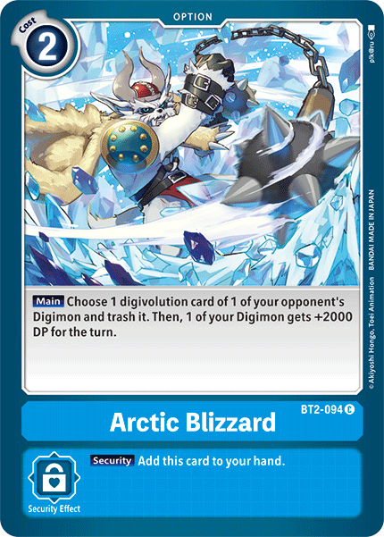 Artic Blizzard BT2-094-Kantocards
