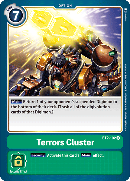 Terrors Cluster BT2-102-Kantocards