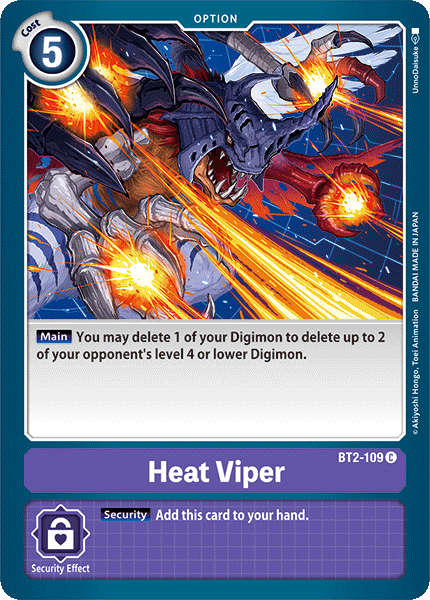 Heat Viper BT2-109-Kantocards