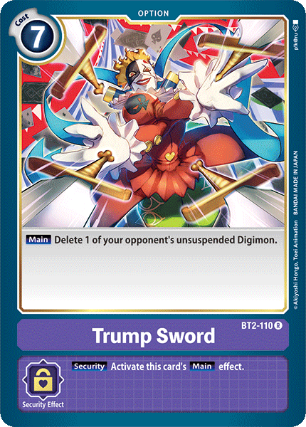 Trump Sword BT2-110-Kantocards